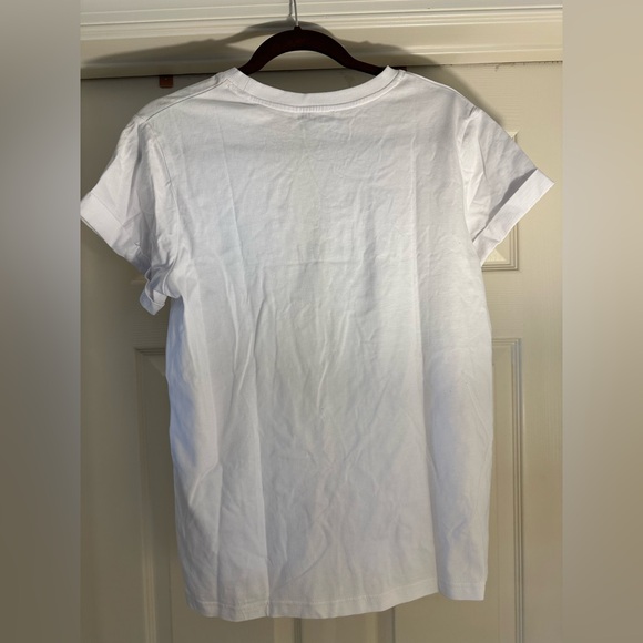 HENRI BENDEL T-SHIRT WITH CUFFED SLEEVE LOVE HENRI - Picture 8 of 9